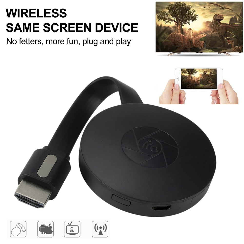 Durable Display Dongle Wear-resistant Wireless Display Dongle WIFI Display Receiver 1080P Miracast Dongle Adapter USB Power Gadgets Angels LLC