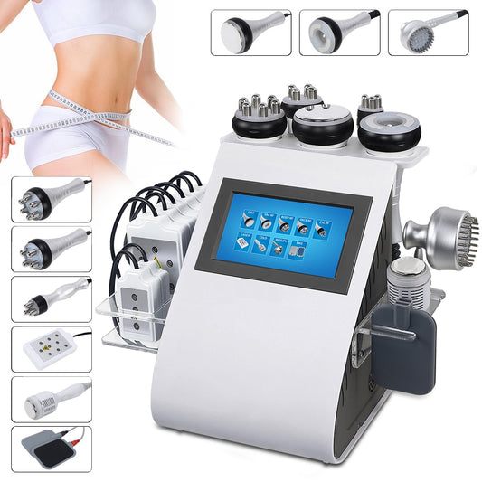 New Arrival 10 In 1 40K Ultrasonic Cavitation Vacuum Radio Frequency Laser Body Shape Lipo Laser Slimming Machine for Home Use Gadget Angels LLC