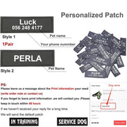 Customized Dog Harness | Custom Patch Outdoor Walking Dog | No Pull Reflective Breathable Adjustable Pet| Gadgets Angels 