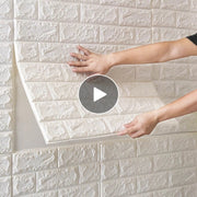 DIY 3D Wallpaper Decor