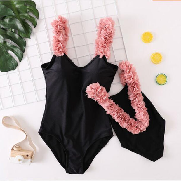 Mother Daughter Flower Swimsuits | Mother Daughter Swimsuits | Family Matching Clothes | Gadgets Angels