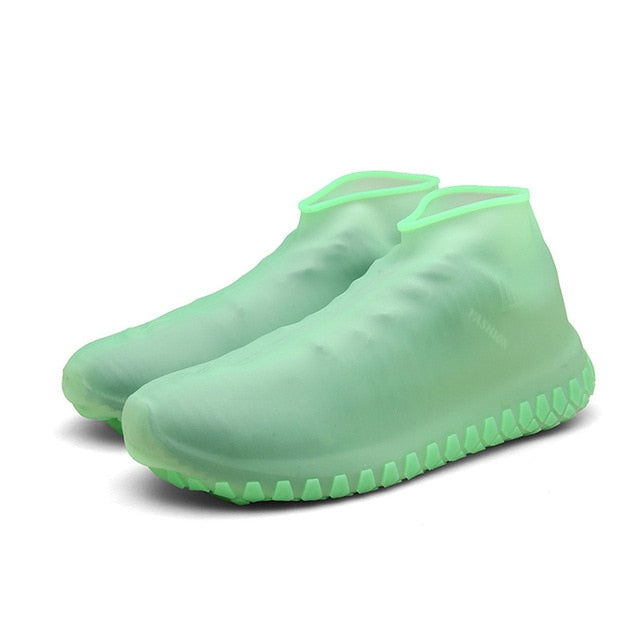 Waterproof Shoe Covers | Reusable Shoe Covers | Green Waterproof Shoe Covers | Gadgets Angels 