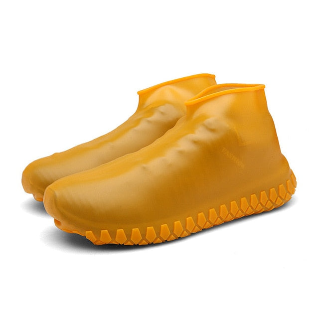 Waterproof Shoe Covers | Reusable Shoe Covers | Yellow Waterproof Shoe Covers | Gadgets Angels 