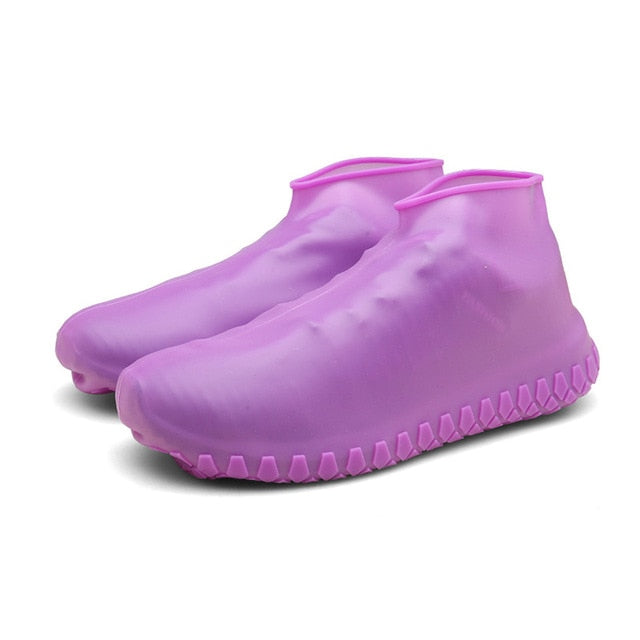 Waterproof Shoe Covers | Reusable Shoe Covers | Purple Waterproof Shoe Covers | Gadgets Angels 