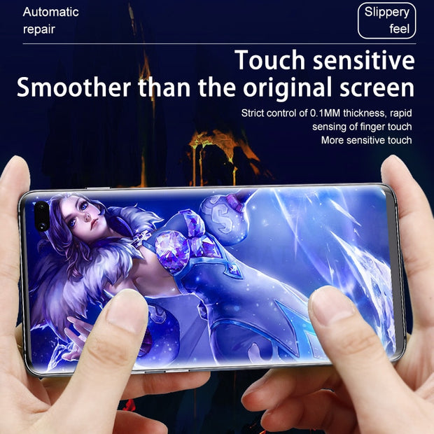 3 Pcs Screen Protector Hydrogel Films | Phone Screen Protector | Phone Screen Protector | Gadgets Angels