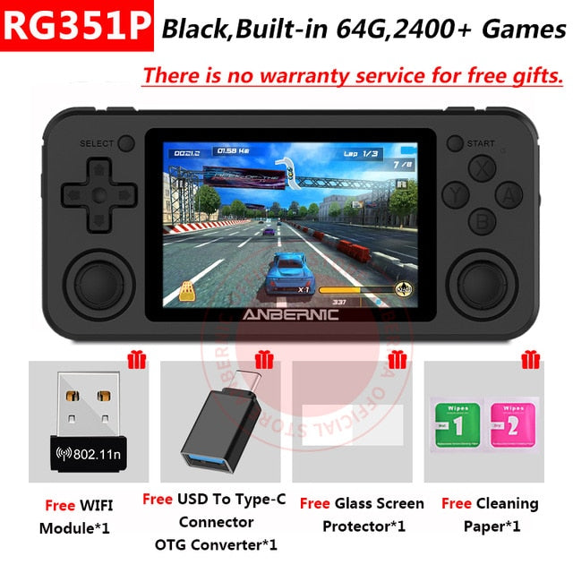 RG351P Retro Game | Handheld Game Console RG351gift | Handheld Game Console | Gadgets Angels 
