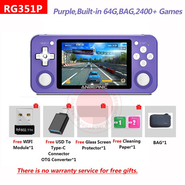 RG351P Retro Game | Handheld Game Console RG351gift | Retro Portable Handheld Game | Gadgets Angels 