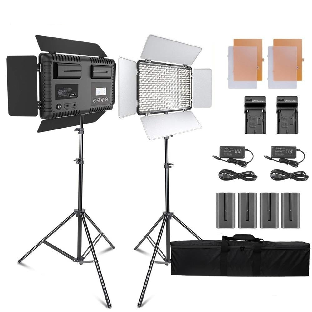 Video Photography Light | High-Quality LED Lamp Beads | White LED Photo Studio | Gadgets Angels 