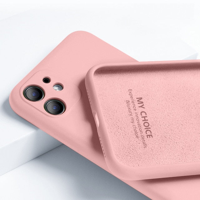 iPhone Case | Luxury Original Silicone Liquid Case | Original Silicone Cases | Gadgets Angels