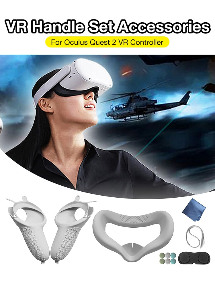 Protective Cover VR Accessories | Strap Handle Grip for Oculus Quest| Oculus Quest Handle Grip | Gadgets Angels 