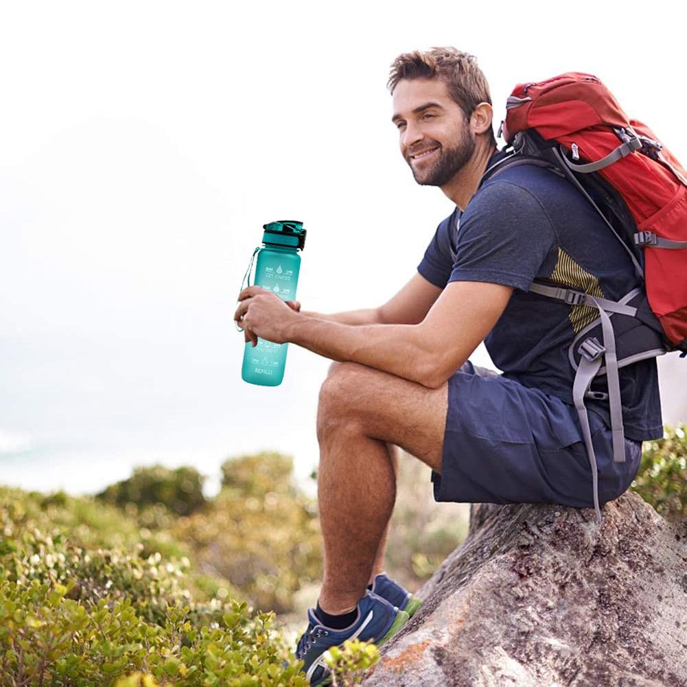 Outdoor Water Bottle | Sports Water Bottle | Plastic Outdoor Sports Water Bottle | Gadgets Angels
