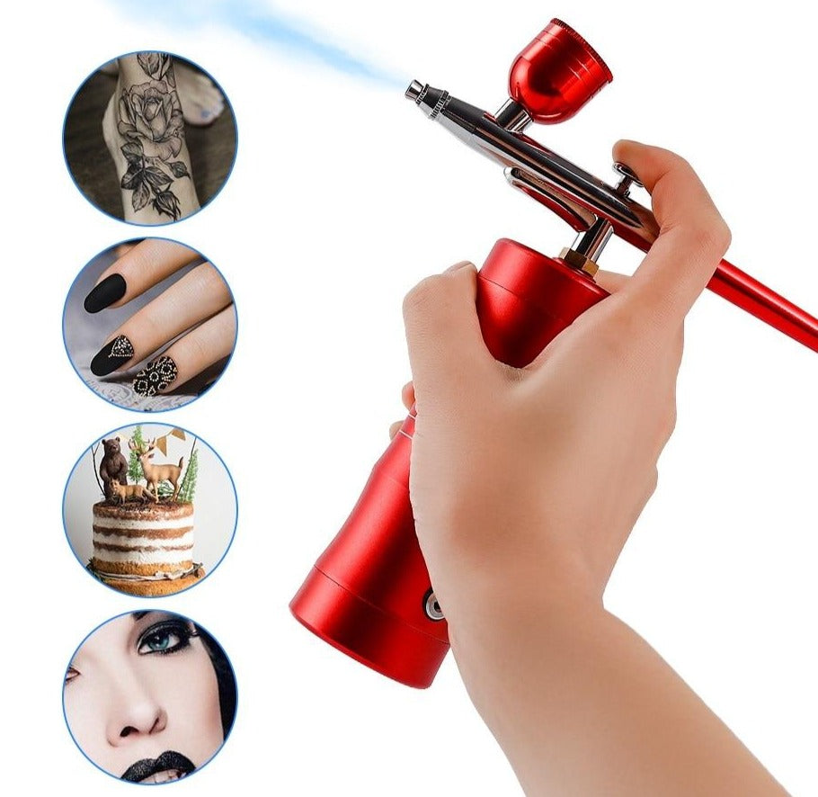 Air Paint Spray Gun | 0.3mm Mini Mist Sprayer | Airbrush for Nail Art | Gadgets Angels 