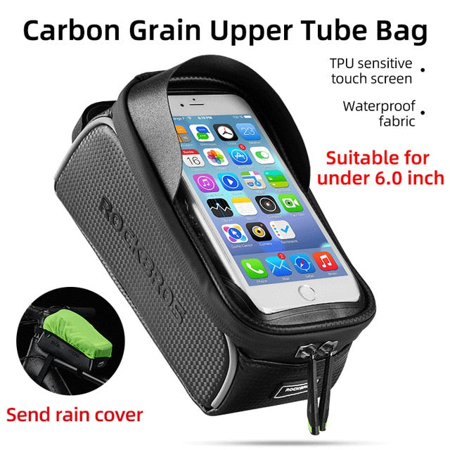 Waterproof Touch Screen Cycling Case | Sun Visor Phones Bags | Bike Travel Bag | Gadgets Angels