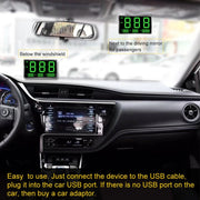 Car LED GPS Speedometer | Car GPS Head up Display | LED GPS Speedometer | Gadgets Angels  