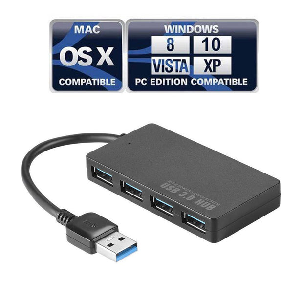 3.0 High Speed HUB | Laptop USB Splitter | Hub USB 4 | Gadgets Angels