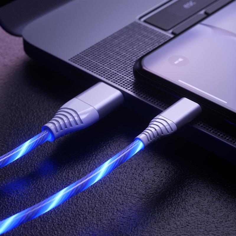  3 in 1 LED Type C Cable | USB Type C Charging Cable | USB 3 Connector Charging Cable | Gadgets Angels