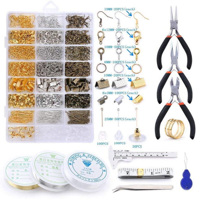 Alloy Jewelry Accessories | Hook Jewelry Making Kit | Zinc Alloy Hooks | Gadgets Angels