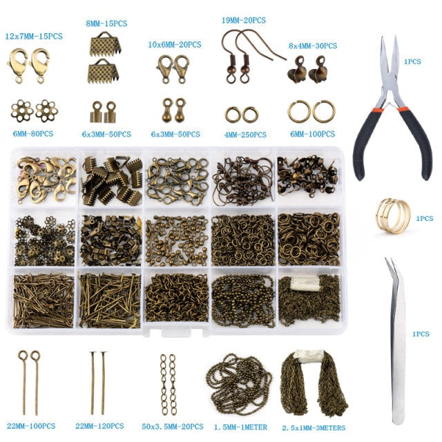 Alloy Jewelry Accessories | Hook Jewelry Making Kit | Copper Wire Clasps and Hooks Online Store | Gadgets Angels
