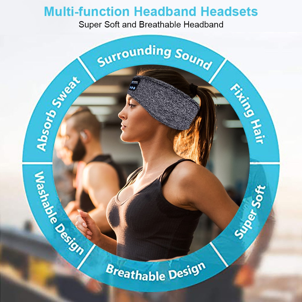 Wireless Headband | Bluetooth Headband | 72H Bluetooth Headband | Gadgets Angels 