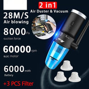 Rechargeable Air Duster Blower | Cordless Duster Blower for Computer | Rechargeable Vacuum Cleaner | Gadgets Angels 