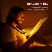 Portable LED Neck Book | Handheld Free Reading Book Light | Portable Light Neck Book | Gadgets Angels 