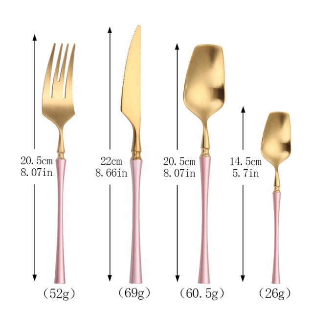  Cutlery Set | Forks Knives Spoons | Spoons Forks | Gadgets Angels