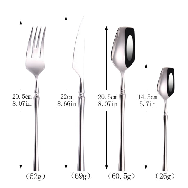 Cutlery Set | Forks Knives Spoons | Fork Knife and Spoon | Gadgets Angels