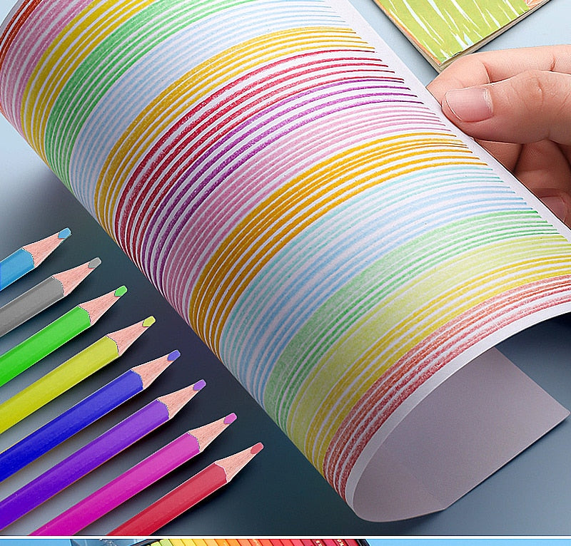 Brutfuner Oil Color Pencils | Drawing Sketch Art Supplies | Brutfuner 180 Oil Pencils | Gadgets Angels