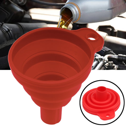 Fluid Change Tool | Transfer Kitchen Tools | Silicone Folding Funnel |Gadgets Angels