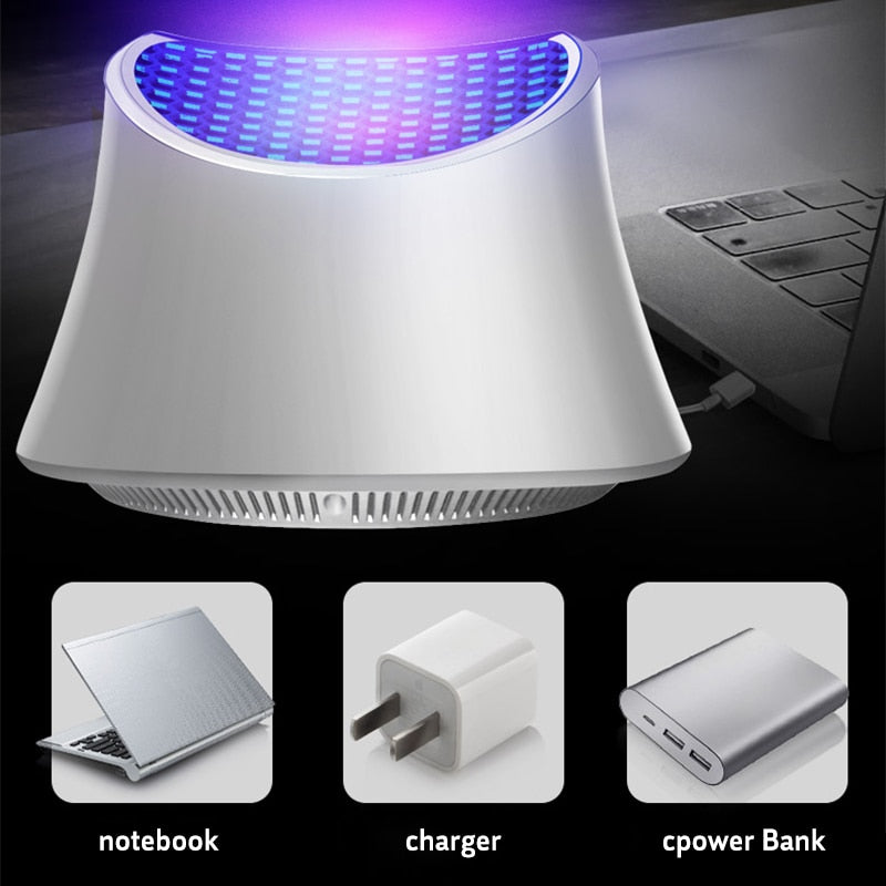 USB Mosquito Killer | Radiation and Noise free Mosquito Killer | Multi-Function Mosquito Lamp | Gadgets Angels 