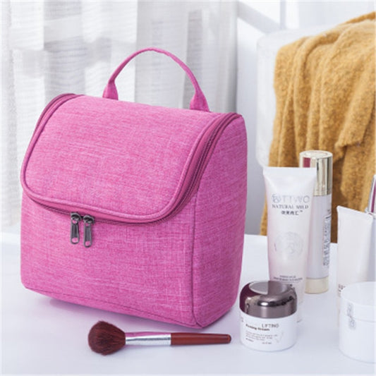 Makeup Travel Bag | Cosmetic Bag Organizer | Light Purple Portable Bag| Gadgets Angels