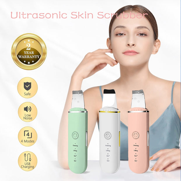 Beauty Ultrasonic Skin Tools | USB Facial Blackhead Remover | Skincare Cleansing Tools | Gadgets Angels