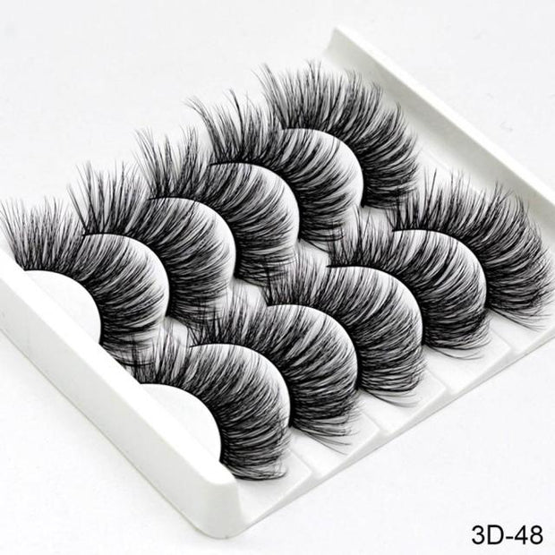 3D Mink Lashes | Natural False Eyelashes | 3d Lashes | Gadgets Angels