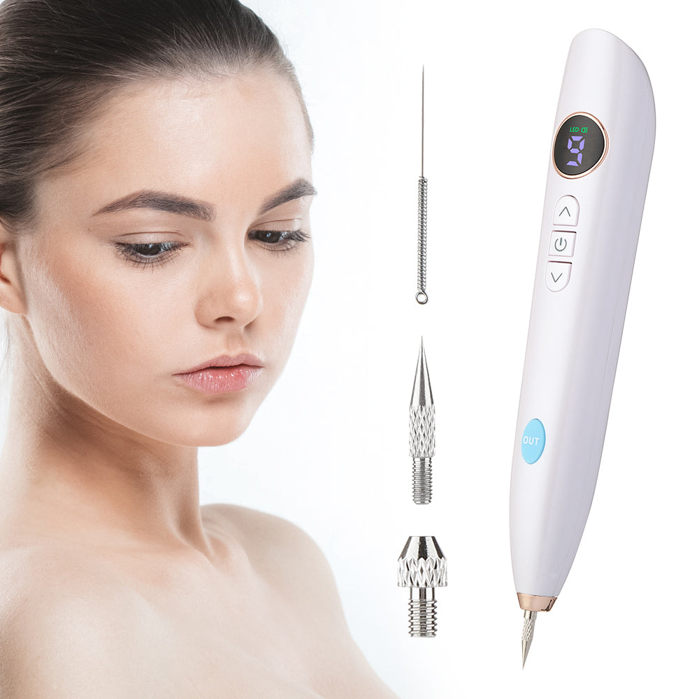 9 Mode Plasma Pen Freckle Remove Pen Wart Remover Mole Tattoo Remover Instruments Skin Tag Removal Spot Cleaner Beauty Care Tool Gadgets Angels LLC