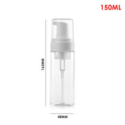 Portable Pump Bottles | Pump Bottles for Bathroom | Plastic Clear Travel Portable Soap Dispensers | Gadgets Angels 