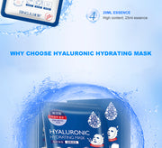 Hyaluronic Acid Facial Mask | Whitening Face Masks | Ultra Hydrating Moisturizer | Gadgets Angels