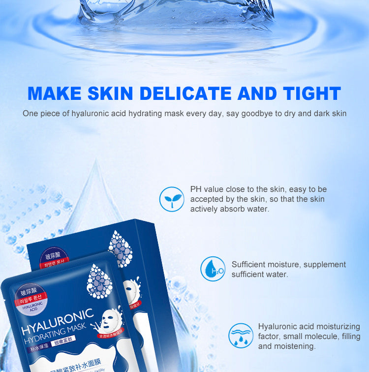Hyaluronic Acid Facial Mask | Whitening Face Masks | Hydrating Moisturizer for Dry Skin | Gadgets Angels