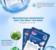 Hyaluronic Acid Facial Mask | Whitening Face Masks | Hydrating Skin Care | Gadgets Angels