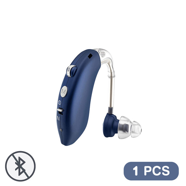 Hearing Aid Mini Rechargeable Digital BTE Hearing Aids Adjustable Tone Sound Amplifier Portable Deaf Elderly digital Hearing Aid Gadgets Angels LLC