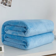 Super Soft Fleece Blanket | Anti Pilling Blanket | Super Soft Sky Blue Fleece Blanket | Gadgets Angels 